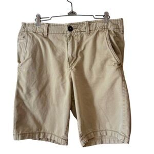 American Eagle Outfitters Tan Flat Front Casual Shorts